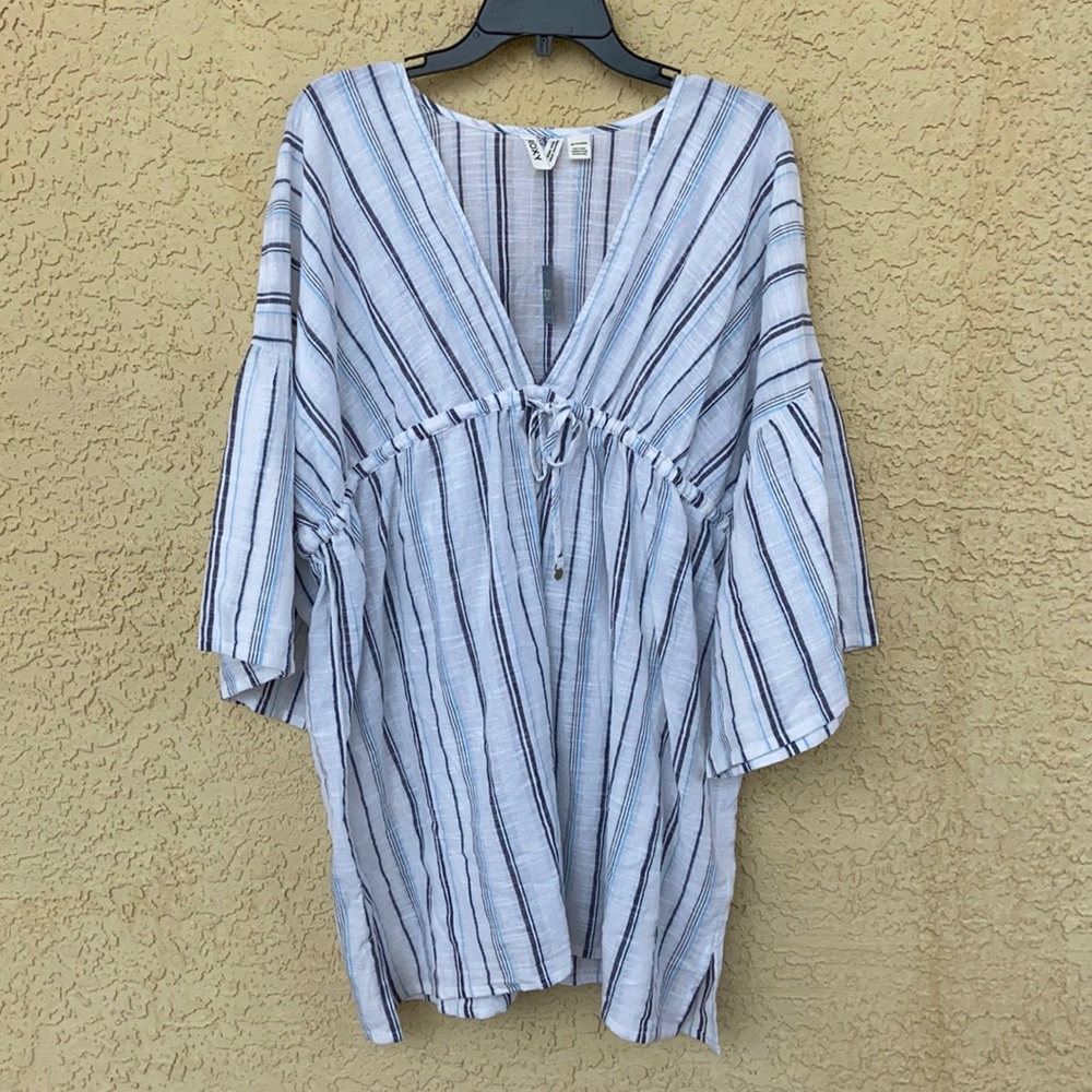 NWT Roxy Kaftan Coverup Dress